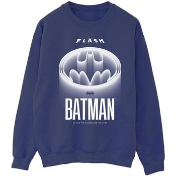 Sweat-shirt Dc Comics The Flash Batman White Logo