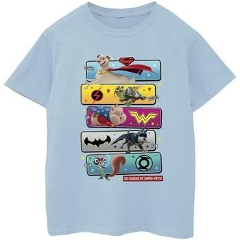 T-shirt enfant Dc Comics DC League Of Super-Pets Character Pose