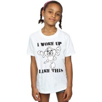 T-shirt enfant Dessins Animés Taz I Woke Up Like This