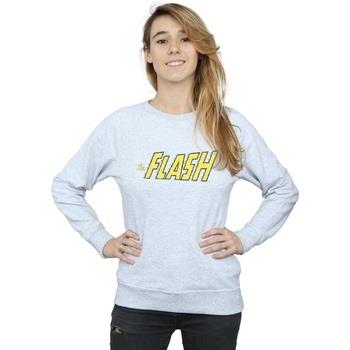 Sweat-shirt Dc Comics Flash Crackle Logo