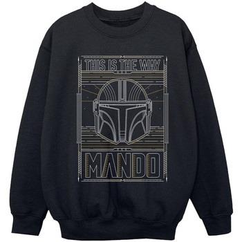 Sweat-shirt enfant Disney The Mandalorian The Way