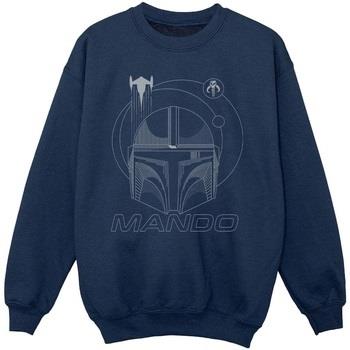 Sweat-shirt enfant Disney The Mandalorian Rings Helmet