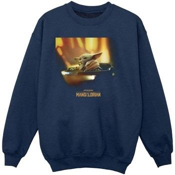 Sweat-shirt enfant Disney The Mandalorian Grogu Painted