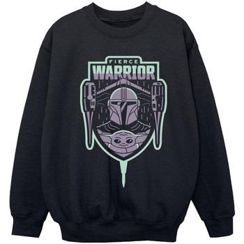 Sweat-shirt enfant Disney The Mandalorian Fierce Warrior