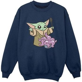 Sweat-shirt enfant Disney The Mandalorian Spooky Cooking