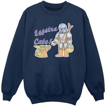 Sweat-shirt enfant Disney The Mandalorian Eggstra Cute Grogu