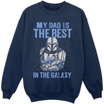 Sweat-shirt enfant Disney Mandalorian Best Dad