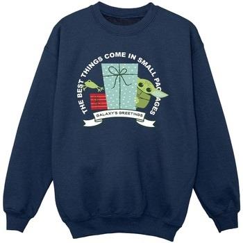 Sweat-shirt enfant Disney The Mandalorian Galaxy's Greetings