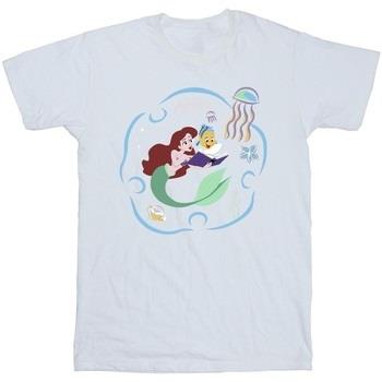 T-shirt enfant Disney The Little Mermaid Reading A Book