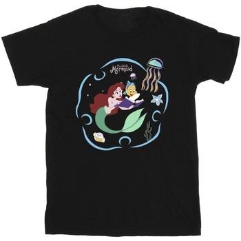 T-shirt enfant Disney The Little Mermaid Reading A Book