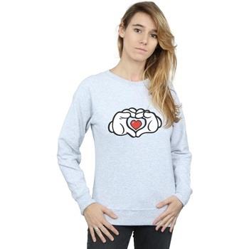 Sweat-shirt Disney Mickey Mouse Heart Hands