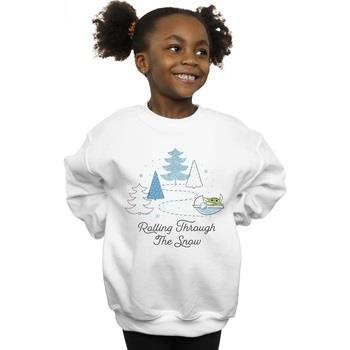 Sweat-shirt enfant Disney The Mandalorian Rolling Through The Snow