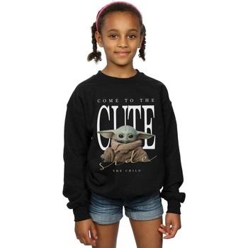 Sweat-shirt enfant Disney The Mandalorian The Cute Side