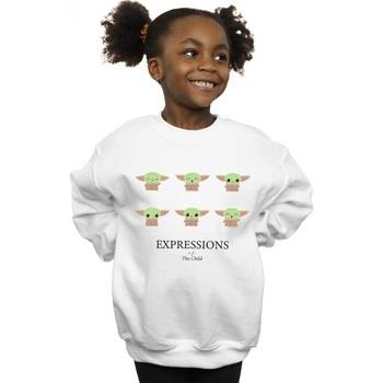 Sweat-shirt enfant Disney The Mandalorian Expressions Of The Child