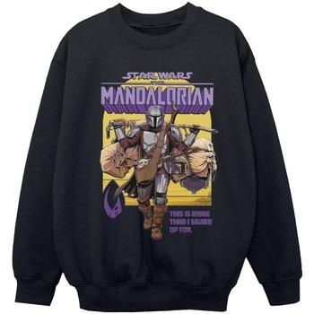 Sweat-shirt enfant Disney The Mandalorian More Than I Signed Up For