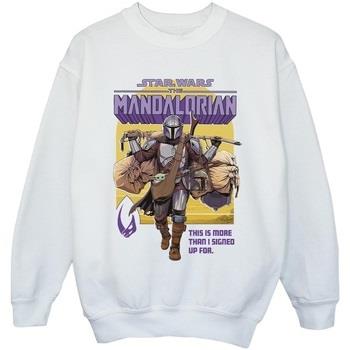 Sweat-shirt enfant Disney The Mandalorian More Than I Signed Up For