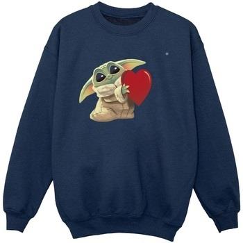 Sweat-shirt enfant Disney The Mandalorian The Kids With Heart