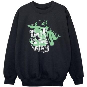 Sweat-shirt enfant Disney The Mandalorian This Is The Way