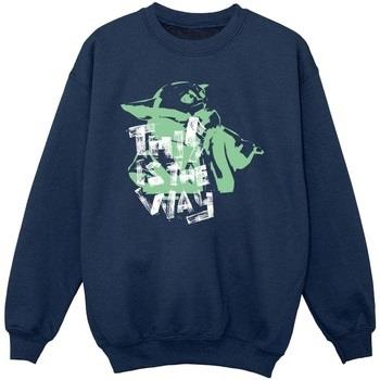 Sweat-shirt enfant Disney The Mandalorian This Is The Way Grogu