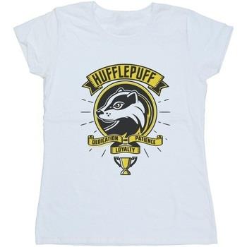 T-shirt Harry Potter Hufflepuff Toon Crest