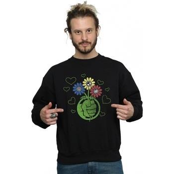 Sweat-shirt Marvel Hulk Flower Fist