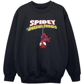 Sweat-shirt enfant Marvel Spider-Man Hanging Upside Down