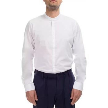 Chemise Outfit Tenue de chemise classique blanche à col coréen pour ho...