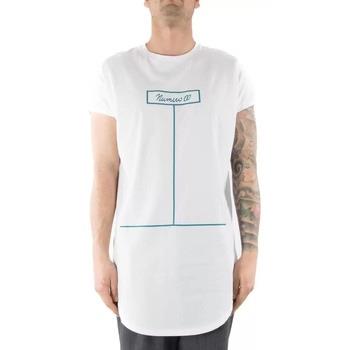 T-shirt Numero 00 t-shirt imprimé blanc pour hommes