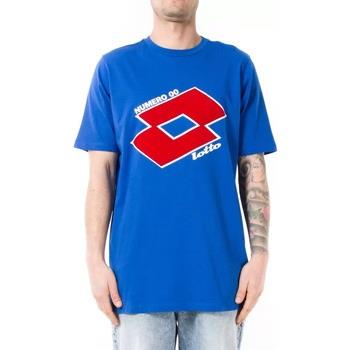 T-shirt Numero 00 t-shirt homme x loto bleu avec logo