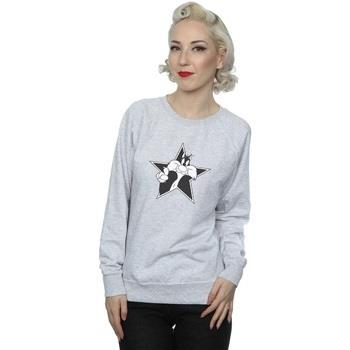 Sweat-shirt Dessins Animés Sylvester Mono Star