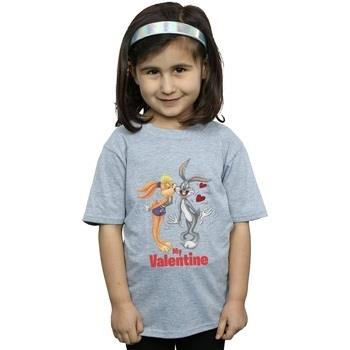 T-shirt enfant Dessins Animés Bugs Bunny And Lola Valentine's Day