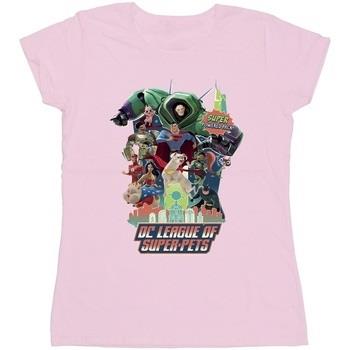 T-shirt Dc Comics DC League Of Super-Pets Super Powered Pack