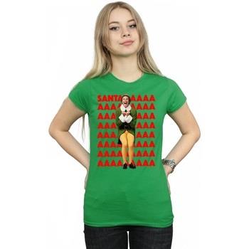 T-shirt Elf Buddy Santa Scream