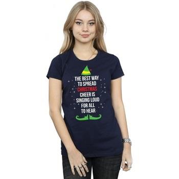 T-shirt Elf Christmas Cheer Text