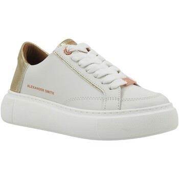 Chaussures Alexander Smith Ecogreenwich Sneaker Donna White Gold EGW73...