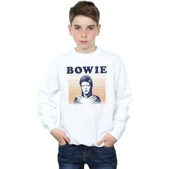 Sweat-shirt enfant David Bowie Orange Stripes