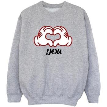 Sweat-shirt enfant Disney Mickey Mouse Love You Hands