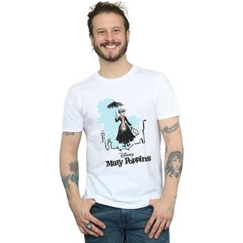 T-shirt Disney Mary Poppins Rooftop Landing Colour