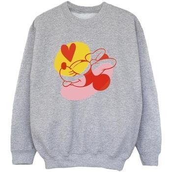Sweat-shirt enfant Disney Minnie Mouse Tongue Heart