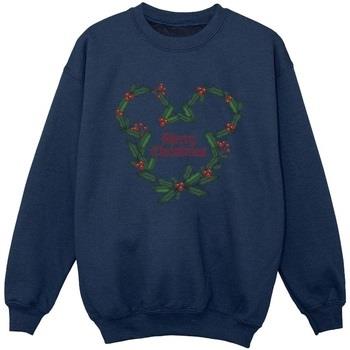 Sweat-shirt enfant Disney Mickey Mouse Merry Christmas Holly