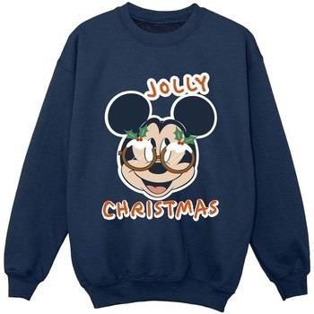 Sweat-shirt enfant Disney Mickey Mouse Jolly Christmas Glasses