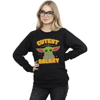 Sweat-shirt Disney The Mandalorian Cutest In The Galaxy