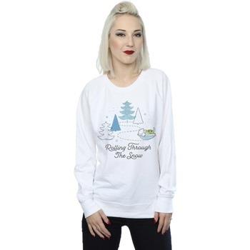 Sweat-shirt Disney The Mandalorian Rolling Through The Snow