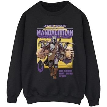 Sweat-shirt Disney The Mandalorian More Than I Signed Up For