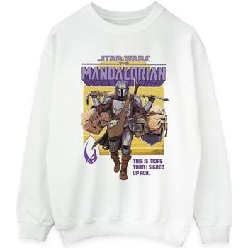 Sweat-shirt Disney The Mandalorian More Than I Signed Up For