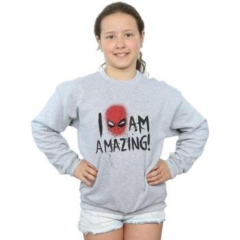 Sweat-shirt enfant Marvel Spider-Man I Am Amazing