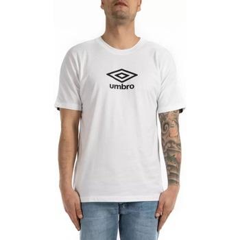 T-shirt Umbro t chemise homme col rond blanc