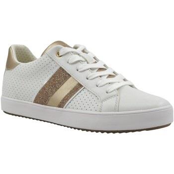 Chaussures Geox Blomiee Sneaker Donna White Gold D366HF054AJC1327