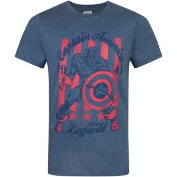T-shirt Captain America Living Legend