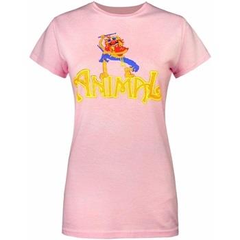 T-shirt Worn Animal Drummer